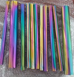 Arco-íris PVD que chapeia as cores decorativas que revestem o serviço, revestimentos de vácuo dos produtos vidreiros de Shisha